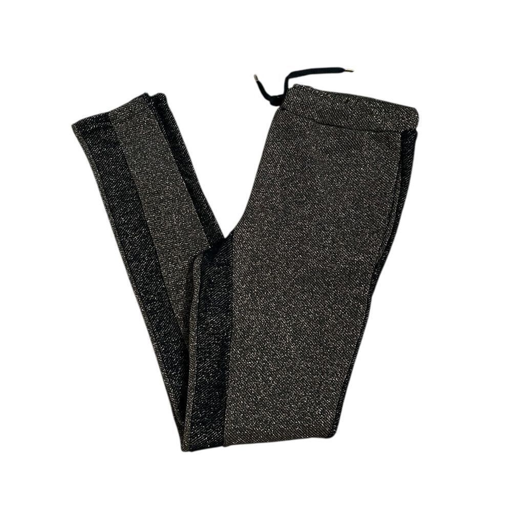 Nolita Black & Gold Shimmer Skinny Leg Jegging Pants(Size 27)